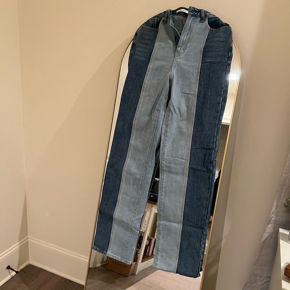 PacSun color block jeans